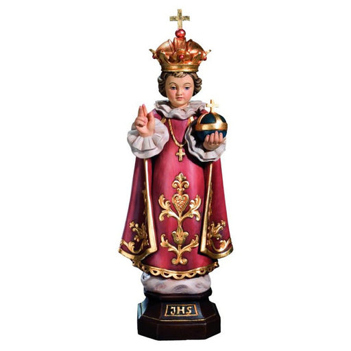 Infant of Prague Statue Woodcarving, In Various Sizes From 25cm Up To 150cm JHS