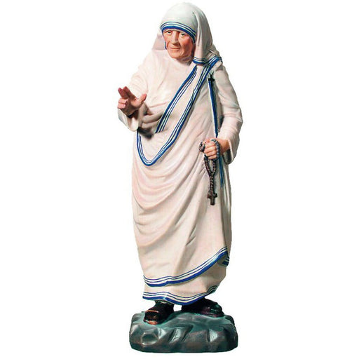 Saint Mother Theresa of Calcutta, Wood Carved Statue Available 7 Sizes From 30cm up to 150cm Catholic Statue