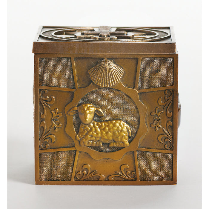 Sacrament Keepsake Box, With Engraved Bible Verse Jeremiah 29:11 Size: 9cm / 3.5 Inches High, by Joseph's Studio