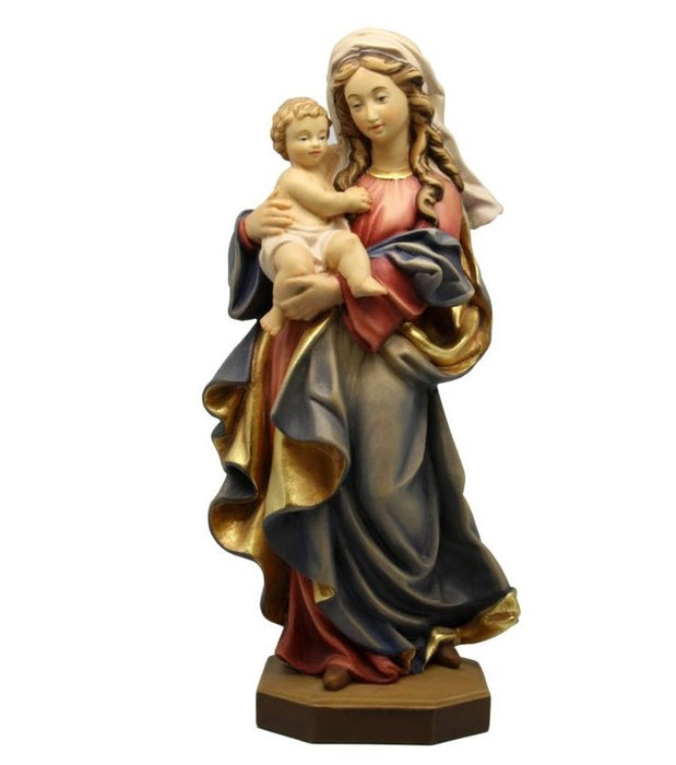 Our Lady of Reverence Wood Carved Statue Available In 6 Sizes From 40cm Up To 150cm