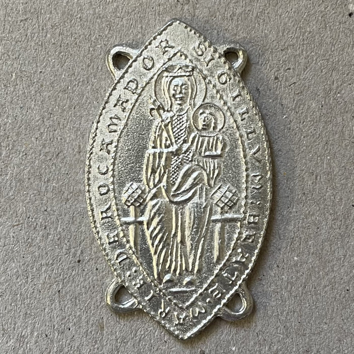 Our Lady of Rocamadour Pilgrim Badge, Boxed With Brief Historical Descripition