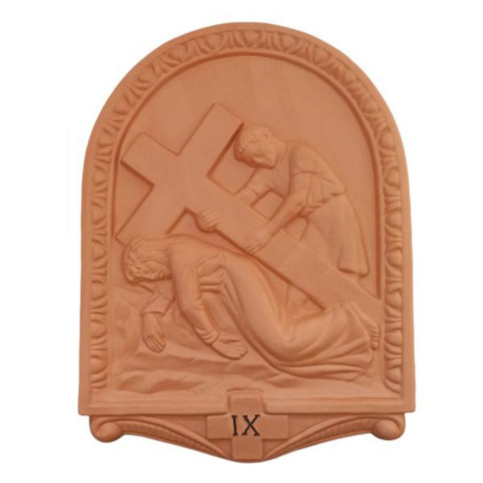 Stations of The Cross, Set of 15 Terracotta Plaques Each Station 50cm / 20 Inches High