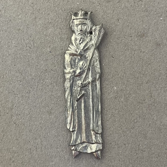 St Edmund Pilgrim Badge, Boxed With Brief Historical Descripition