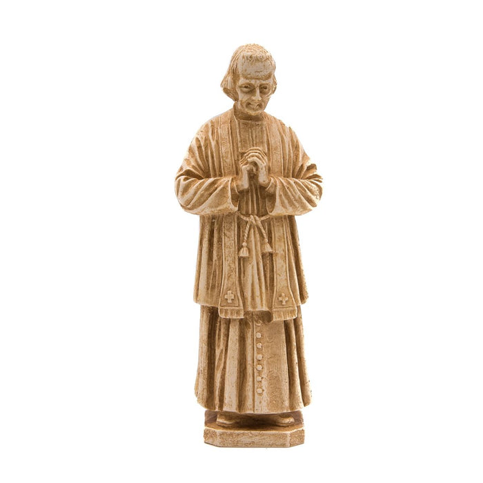 Statues Catholic Saints, Cure D' Ars, St John Vianney Statue 17cm - 4 Inches High Resin Cast