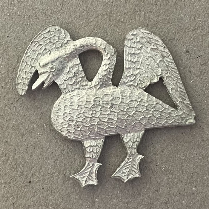 Swan Medieval Pilgrim Badge, Boxed With A Brief Historical Descripition