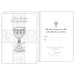Catholic Mass Cards, A Mass For Your Intentions Greetings Card, Bow & Chalice Hand Crafted 3D Design