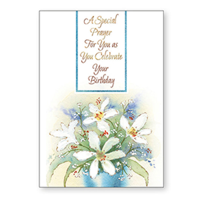A Special Prayer Birthday Card