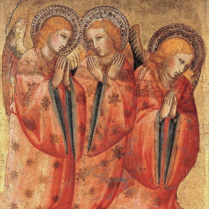 Three Angels, Christmas Cards Pack of 10