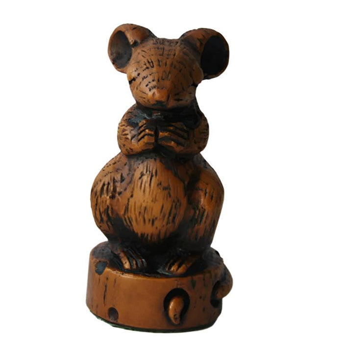 Church Mouse – Praying on Cheese 3 Inches High, Poor Church Mouse Collection