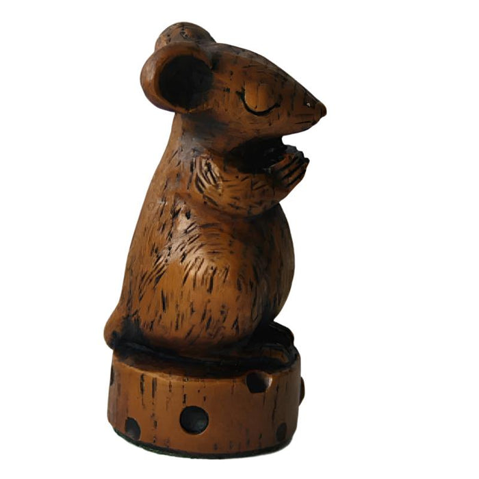 Church Mouse – Praying on Cheese 3 Inches High, Poor Church Mouse Collection