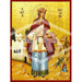 Orthodox Icons Barbara the Great Martyr, Mounted Icon Print