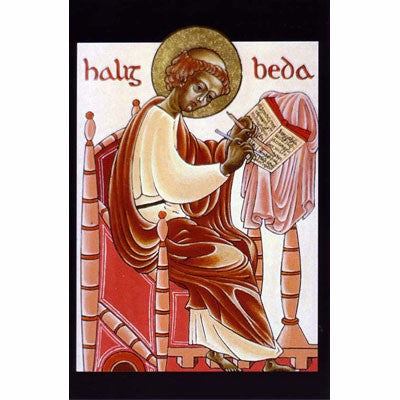 Bede Icon Mounted Icon Prints of Male Saints — Page 2 — Pilgrim Gifts
