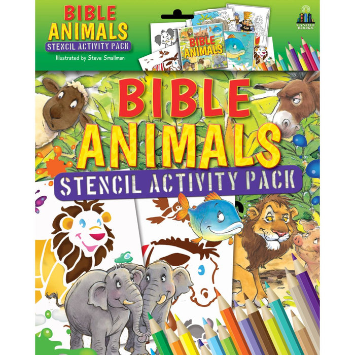 Bible Animals Stencil Activity Pack, by Tim Dowley and Steve Smallman