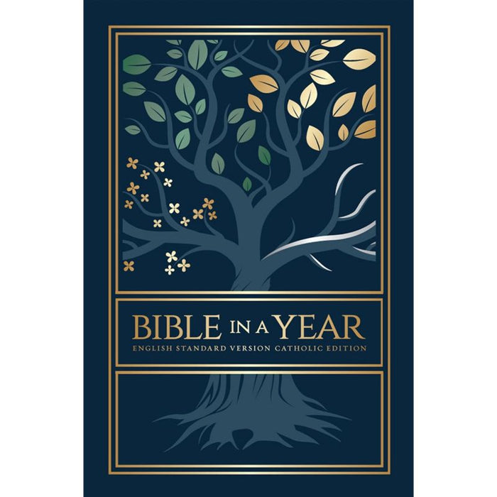 Bible in a Year, (ESV) English Standard Version Catholic Edition, Paperback