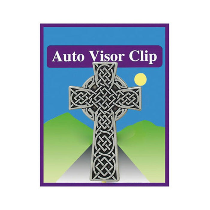 Car Visor - Celtic Cross 6cm / 2.25 Inches High