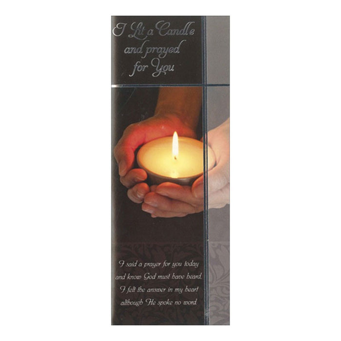 I Lit A Candle For You Greetings Card