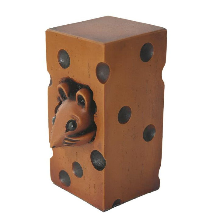 Church Mouse – Hiding in the Cheese Block 4 Inches High, Poor Church Mouse Collection