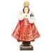 Infant of Prague Statue 13cm - 5 Inch High Resin Cast Statue Red Gown Catholic Statue