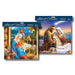 Religious Advent Calendars With Glitter, Jesus Mary & Joseph The Holy Family 2 Different Designs