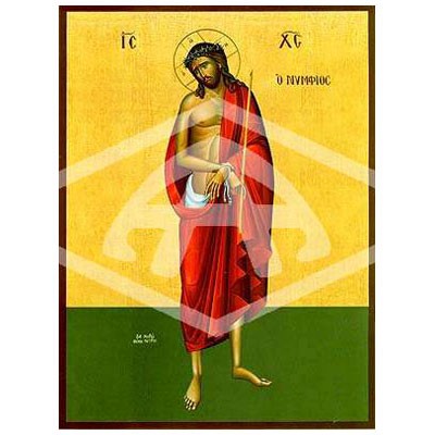 Christ the Bridegroom, Mounted Icon Print 20 x 26cm
