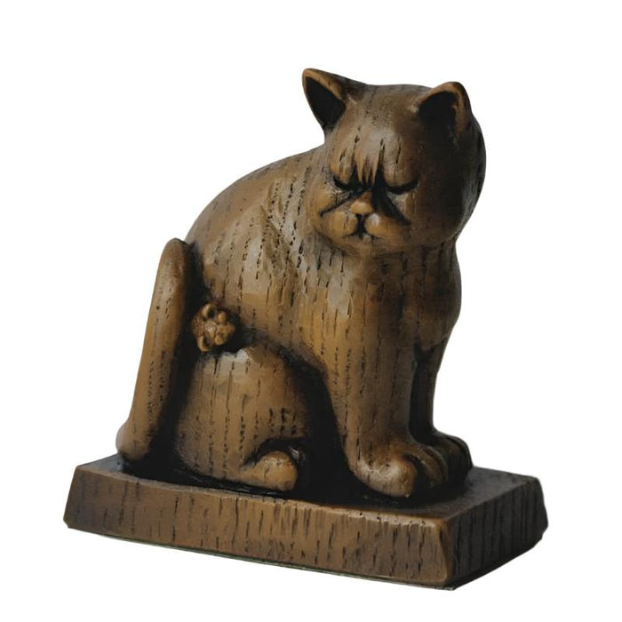 The Church Cat with Mouse, 3 Inches High, From The Poor Church Mouse Collection