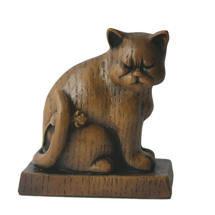 The Church Cat with Mouse, 3 Inches High, From The Poor Church Mouse Collection
