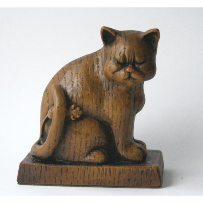 The Church Cat with Mouse, 3 Inches High, From The Poor Church Mouse Collection