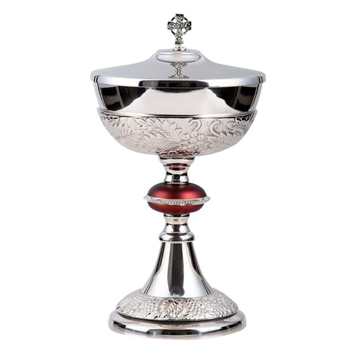 Church Supplies, Ciborium Gold & Silver Plated 27cm high, Holds 200 Plus Peoples Hosts