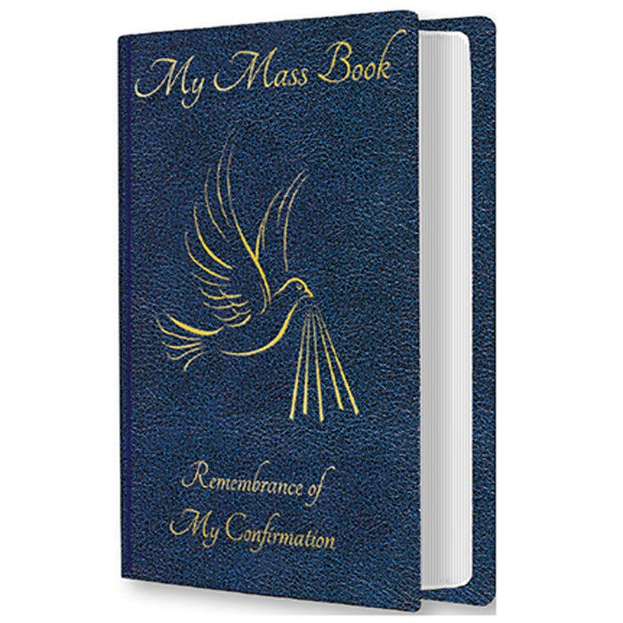 My Mass Book, Remembrance Of My Confirmation, Hardback Cover Blue