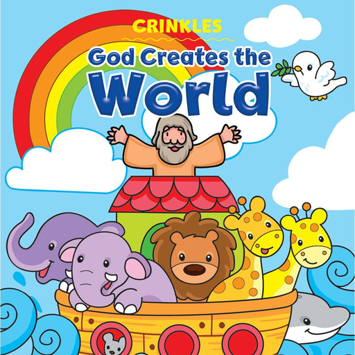 Christian Children's Books, Crinkles: God creates the world, by Monica Pierazzi Mitri