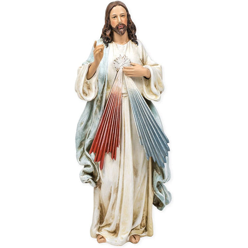 Statues Catholic Saints, Divine Mercy Statue 60cm - 24 Inches High Resin Cast Figurine Jesus Christ