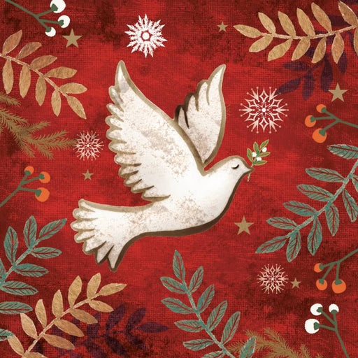 Religious Christmas Cards, Christmas Cards Pack of 10, Dove Of Peace With Bible Verse Inside Isaiah 9:6