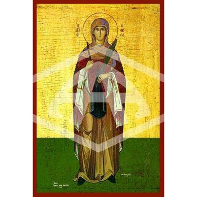 Elesa of Cythera, Mounted Icon Print Size: 14cm x 20cm