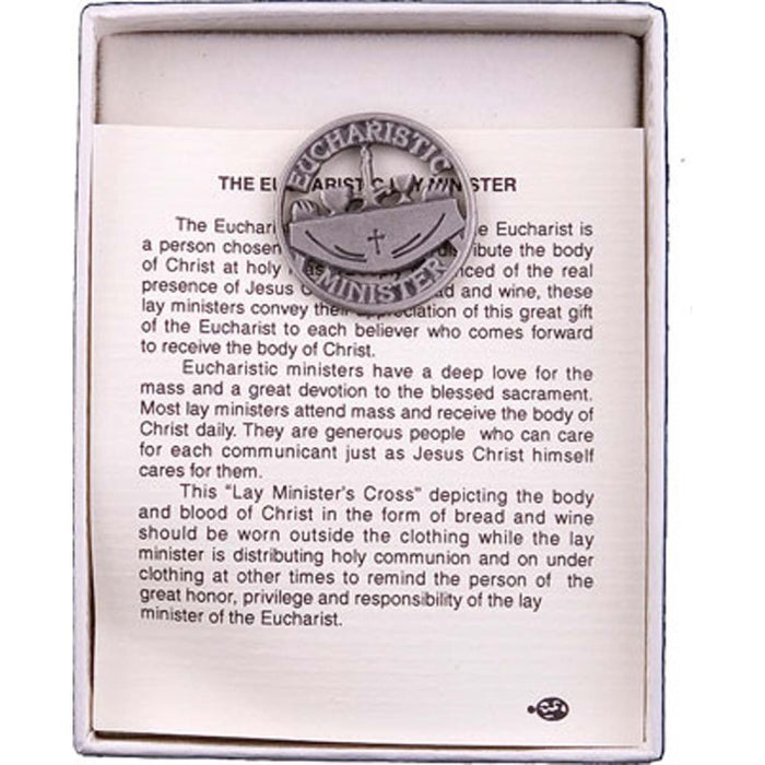 Eucharistic Lay Minister, Pin Badge 1 Inch / 25mm Diameter