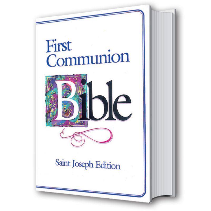 First Holy Communion Bible for a Boy, With Sleeve Cover | Pilgrim Shop ...