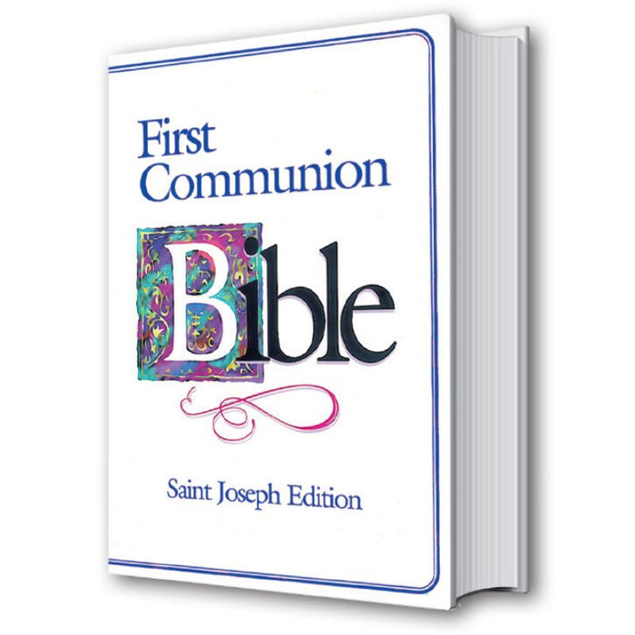 First Holy Communion Bible for a Boy, With Sleeve Cover