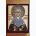 Orthodox Icons Saint Frideswide of Oxford, Mounted Icon Print
