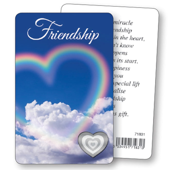 Friendship Prayer, Laminated Prayer Card