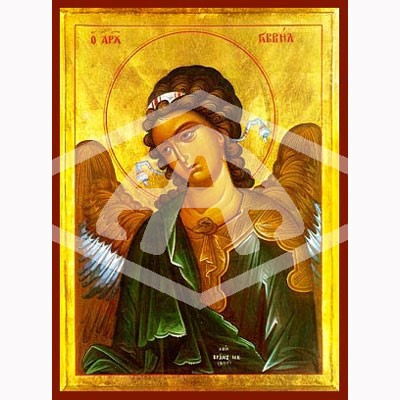 Gabriel the Archangel, Mounted Icon Print Available In 2 Sizes