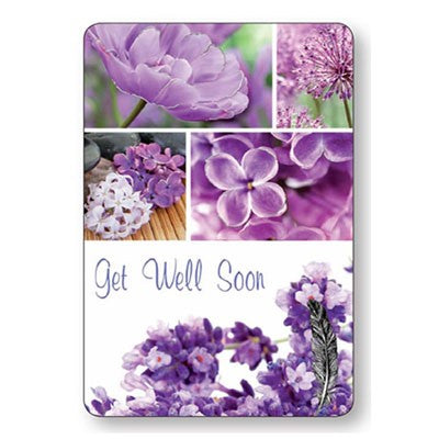 Get Well Soon, Laminated Prayer Card