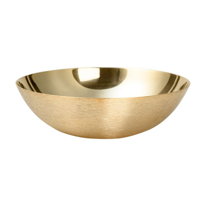 Gold Plated Host Bowl, 15.5cm / 6 Inches Diameter Holds 250 Plus Peoples Hosts