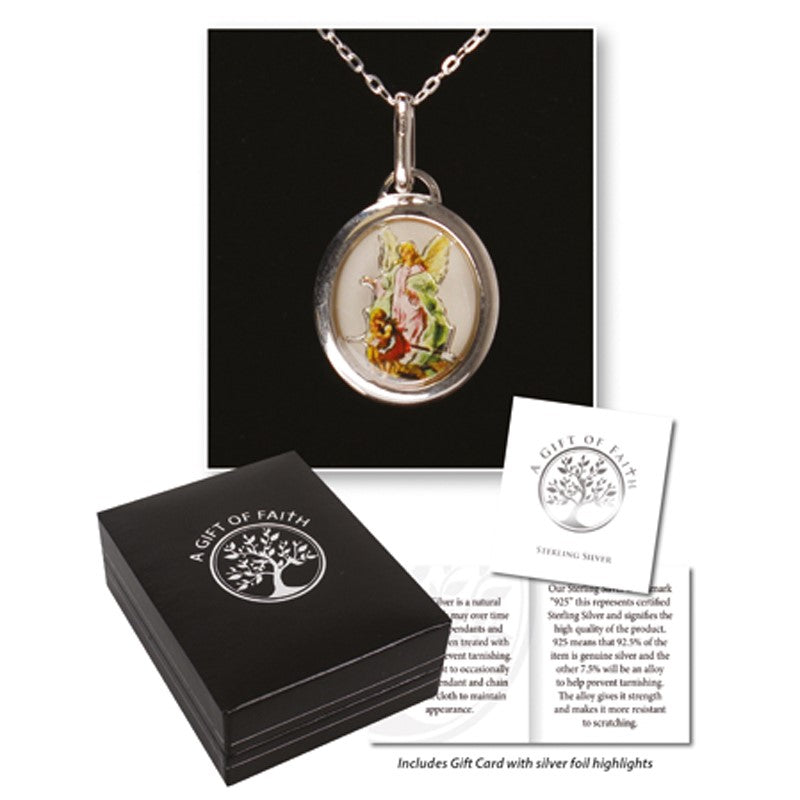 Saints and Madonna Medals In Sterling Silver