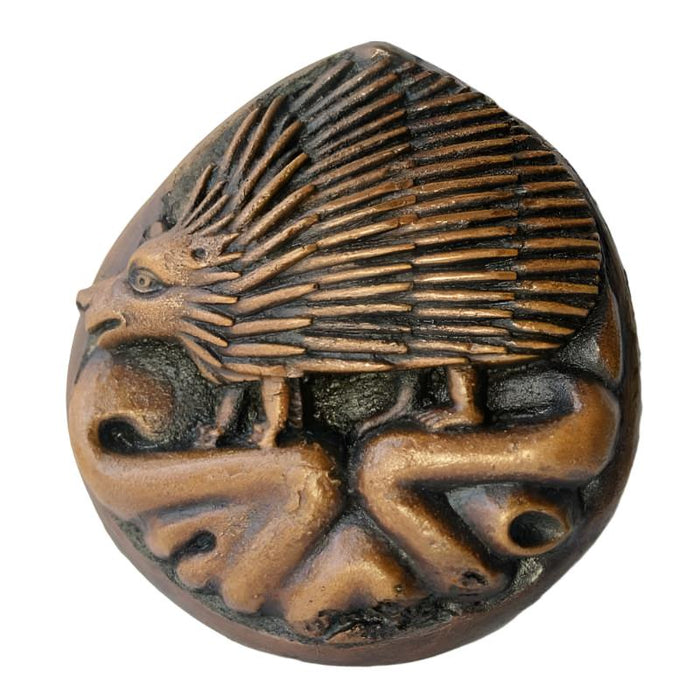 Hedgehog Cartmel Priory, Replica Church Woodcarving 14cm / 5.5 Inches High