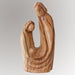 Holy Family Olive Wood Carving 15cm - 6 Inches High Catholic Statues