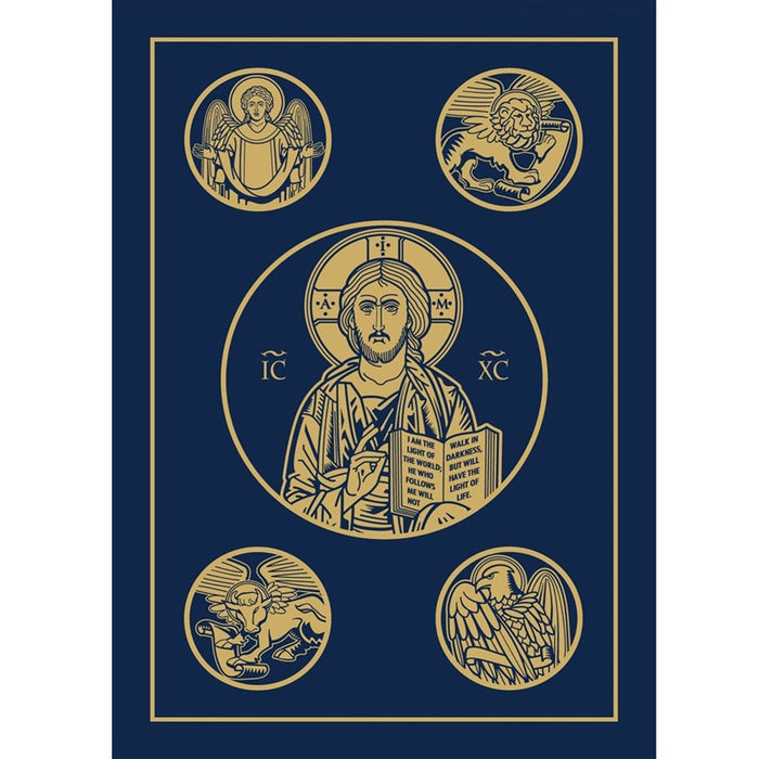 Ignatius Catholic Bible (RSV), 2nd Edition - Large Print, Blue Leather Bound Edition