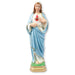 Immaculate Heart of Mary Statue 30cm - 12 Inches High Plaster Cast Figurine Catholic Statue