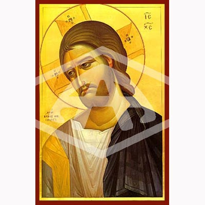 Jesus Christ Our Lord, Mounted Icon Print Available In Various Sizes