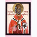 Orthodox Icons Saint John of Beverley, Mounted Icon Print