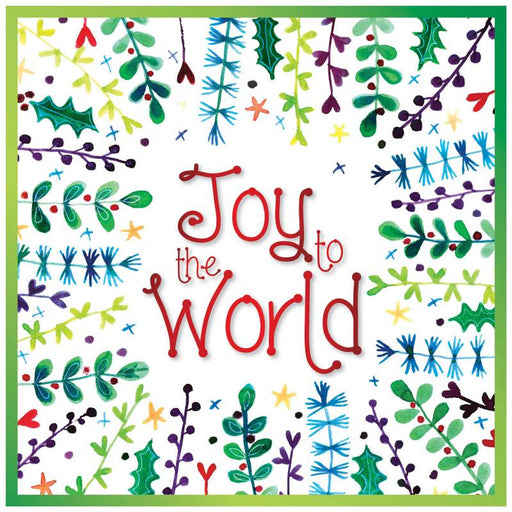 Christian Christmas Cards, Christmas Cards Pack of 10 Joy To The World, With Bible Verse Inside Luke 2:10-11