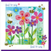 Christening Greetings Card, Just To Say Greetings Card, Bee Design With Bible Verse